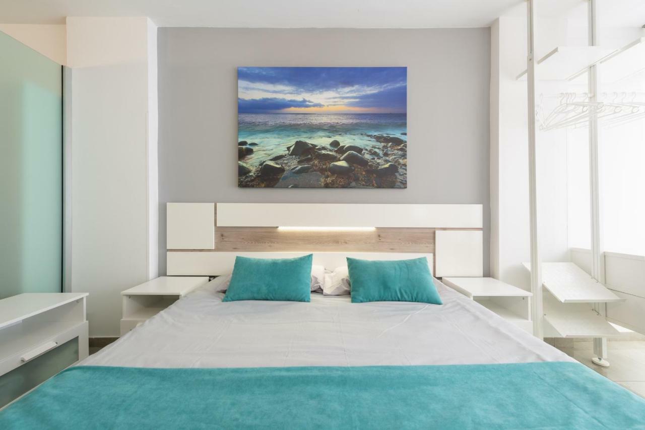 شقة 1St Line Studio Las Canteras Beach - Wifi لاس بالماس دي غران كاناريا المظهر الخارجي الصورة