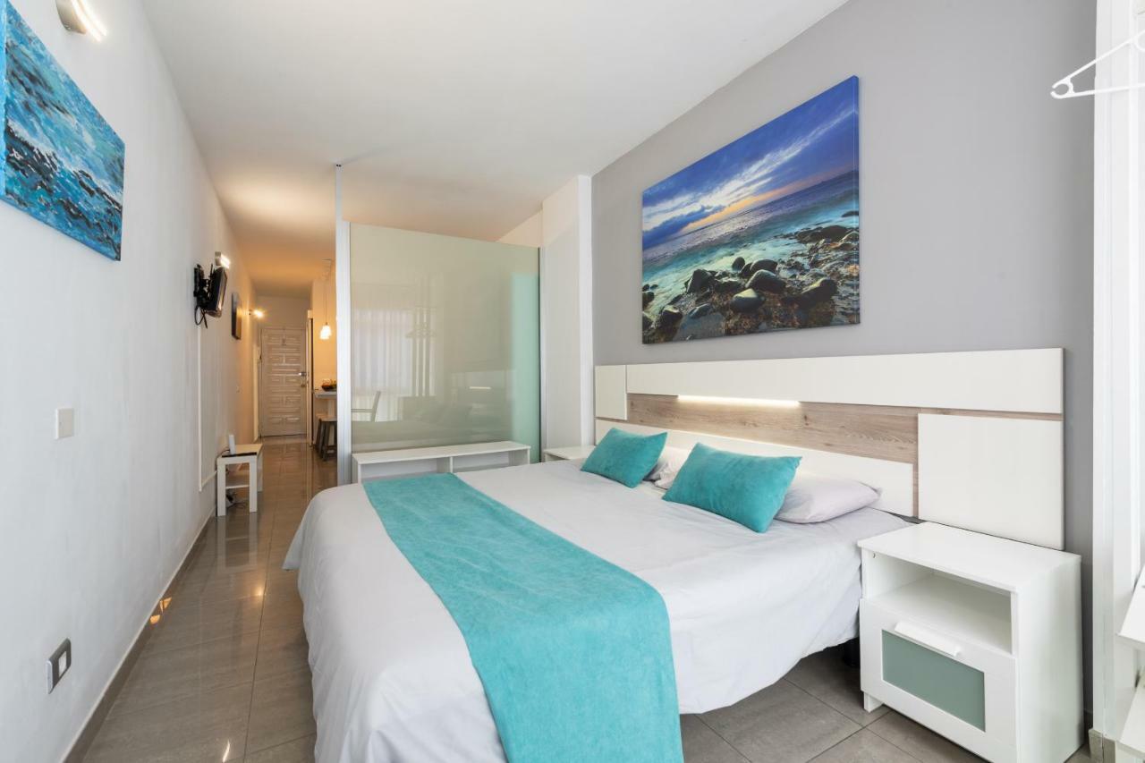 شقة 1St Line Studio Las Canteras Beach - Wifi لاس بالماس دي غران كاناريا المظهر الخارجي الصورة